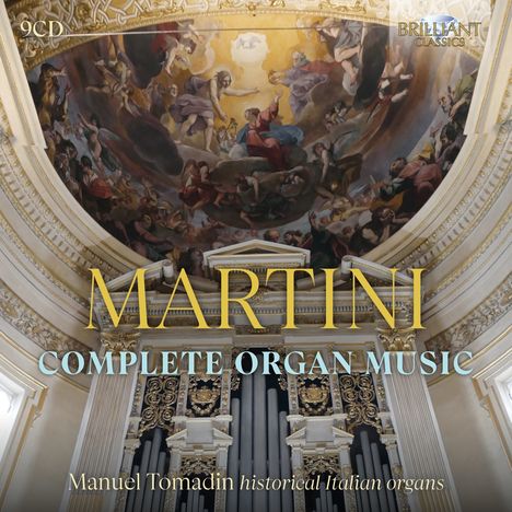 Giovanni Battista Martini (1706-1784): Sämtliche Orgelwerke, 9 CDs