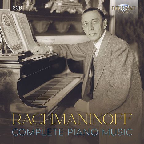 Sergej Rachmaninoff (1873-1943): Sämtliche Klavierwerke, 8 CDs