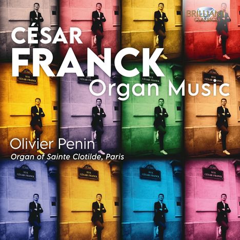 Cesar Franck (1822-1890): Orgelwerke, 3 CDs