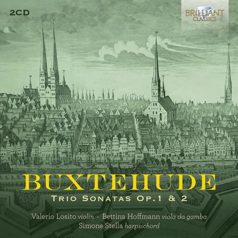 Dieterich Buxtehude (1637-1707): Triosonaten op.1 Nr.1-7 & op.2 Nr.1-7, 2 CDs