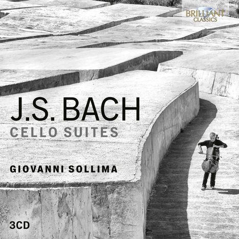 Johann Sebastian Bach (1685-1750): Cellosuiten BWV 1007-1012, 3 CDs