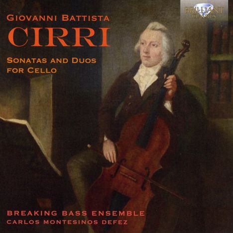 Giovanni Battista (Gianbattista) Cirri (1724-1808): Sonate da Camera Nr.2,5,6,10 für Cello &amp; Bc, CD