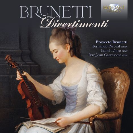 Gaetano Brunetti (1744-1798): Divertimenti für Streichtrio, CD