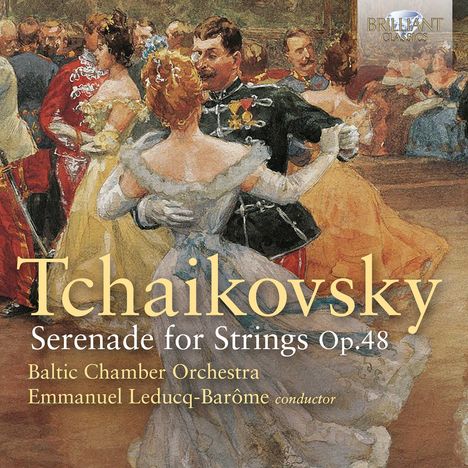 Peter Iljitsch Tschaikowsky (1840-1893): Serenade für Streicher op.48, CD