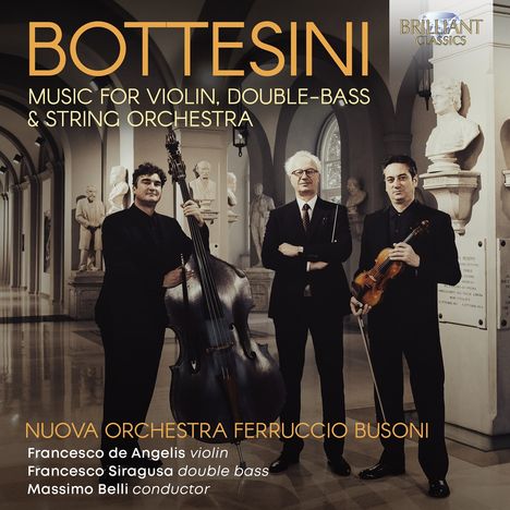 Giovanni Bottesini (1821-1889): Grand Duo concertant für Kontrabaß,Violine &amp; Orchester, CD