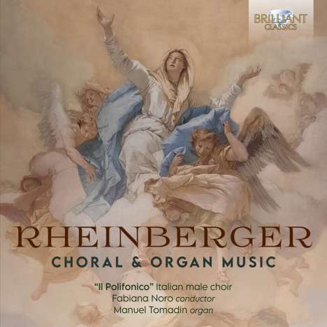 Josef Rheinberger (1839-1901): Messe F-Dur op.190 für Männerchor &amp; Orgel, CD