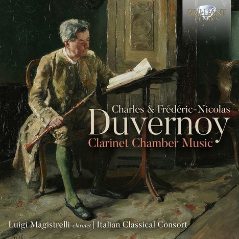 Charles Duvernoy (1766-1845): Klarinettenquartett Nr.1, CD