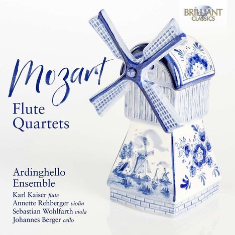 Wolfgang Amadeus Mozart (1756-1791): Flötenquartette Nr.1-4, CD