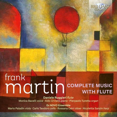 Frank Martin (1890-1974): Kammermusik mit Flöte, CD