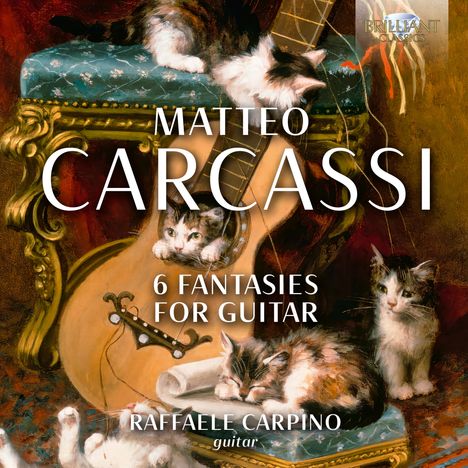 Matteo Carcassi (1792-1853): Fantasien für Gitarre Nr-1-6, CD