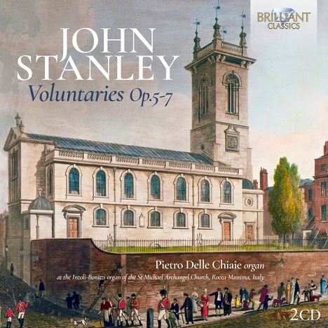 John Stanley (1713-1786): Organ Voluntaries opp.5-7, 2 CDs