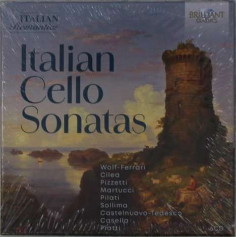 Italian Cello Sonatas, 6 CDs