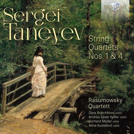 Serge Tanejew (1856-1915): Streichquartette Nr.1 &amp; 4, CD