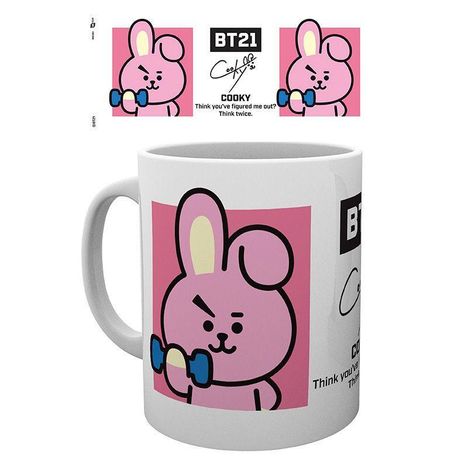 BT21 - Mug - 320 ml - Cooky - subli - box, Diverse