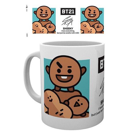 BT21 - Mug - 320 ml - Shooky - subli - box, Diverse