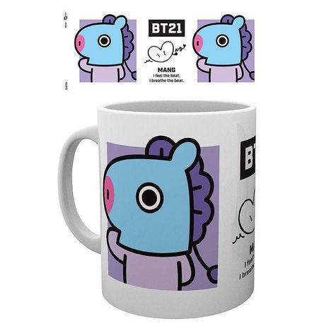 BT21 - Mug - 320 ml - Mang - subli - box, Diverse