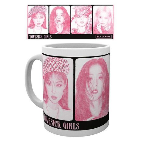 BLACK PINK - Mug - 320 ml - Lovesick Girls - subli - box, Diverse