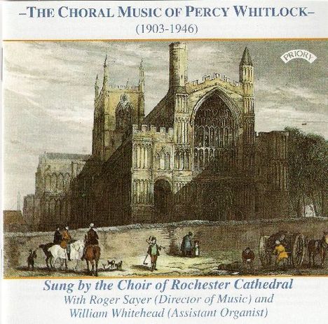 Percy Whitlock (1903-1946): Geistliche Chorwerke, CD