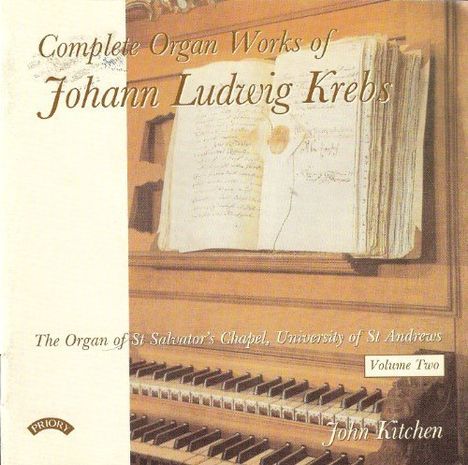 Johann Ludwig Krebs (1713-1780): Orgelwerke Vol.2, CD