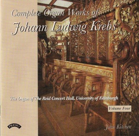 Johann Ludwig Krebs (1713-1780): Orgelwerke Vol.4, CD