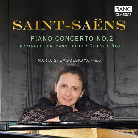 Camille Saint-Saens (1835-1921): Klavierkonzert Nr.2 (arr. für Klavier solo von Georges Bizet), CD