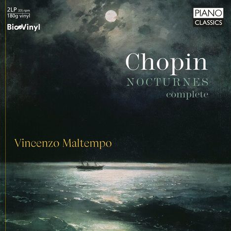 Frederic Chopin (1810-1849): Nocturnes Nr.1-21 (140g / Bio-Vinyl), 2 LPs