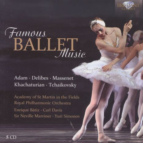 Famous Ballet Music, 5 CDs