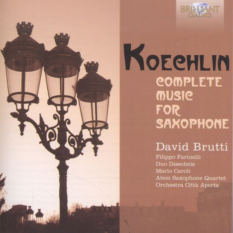 Charles Koechlin (1867-1950): Sämtliche Werke für Saxophon, 3 CDs