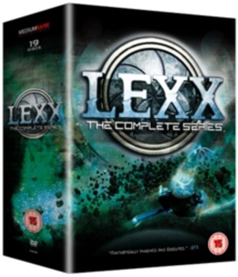 Lexx Season 1-4 (UK Import), 19 DVDs