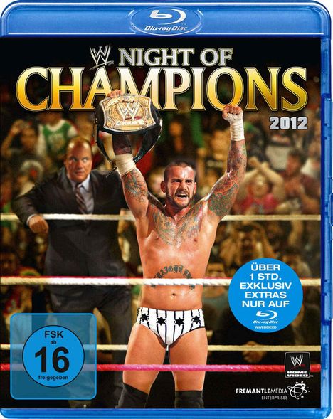 Wrestling: Night of Champions 2012 (Blu-ray), Blu-ray Disc