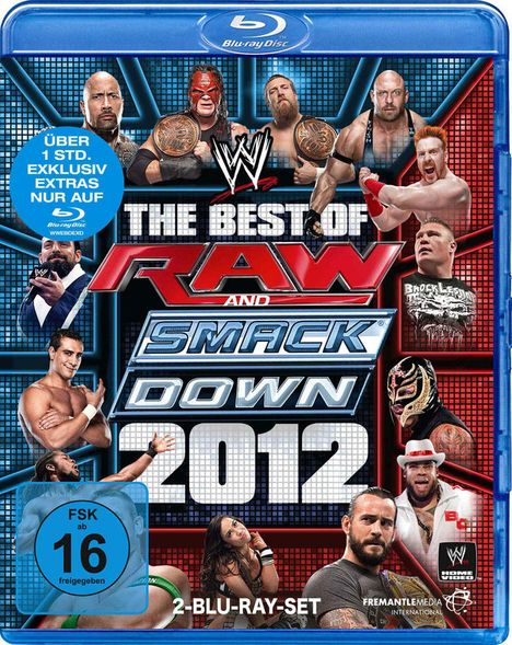The Best of Raw &amp; Smackdown 2012  (Blu-ray), 2 Blu-ray Discs