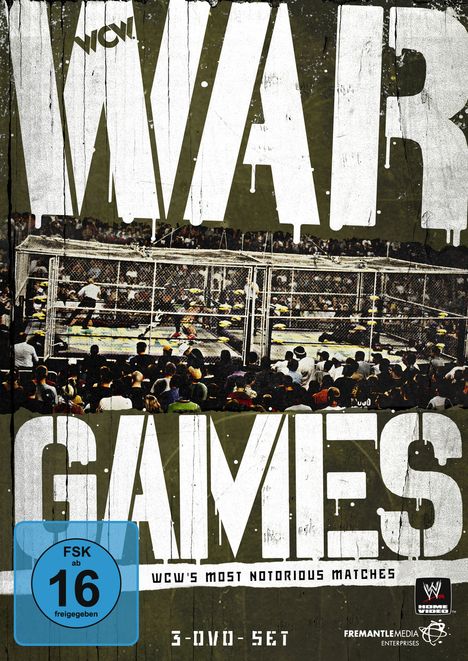 War Games - WCWs Most Notorious Matches, 3 DVDs