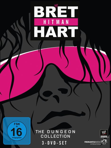 Bret "Hit Man" Hart - The Dungeon Collection, 3 DVDs