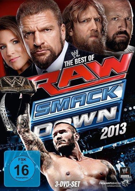 The Best of Raw &amp; Smackdown 2013, 3 DVDs