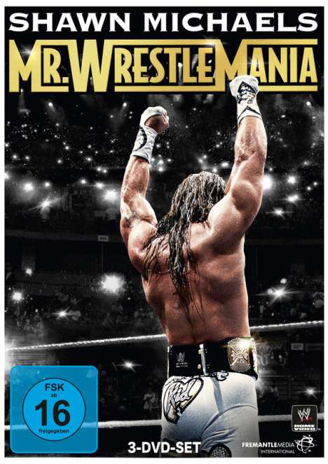 Shawn Michaels - Mr. Wrestlemania, 3 DVDs