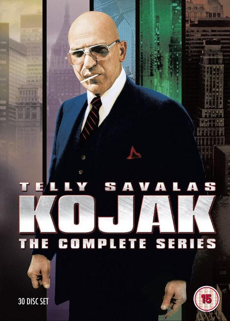 Kojak - The Complete Series (UK-Import), 30 DVDs