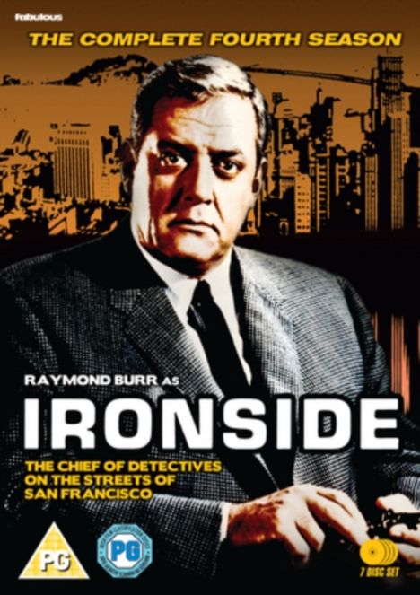 Ironside Season 4 (UK Import), 7 DVDs