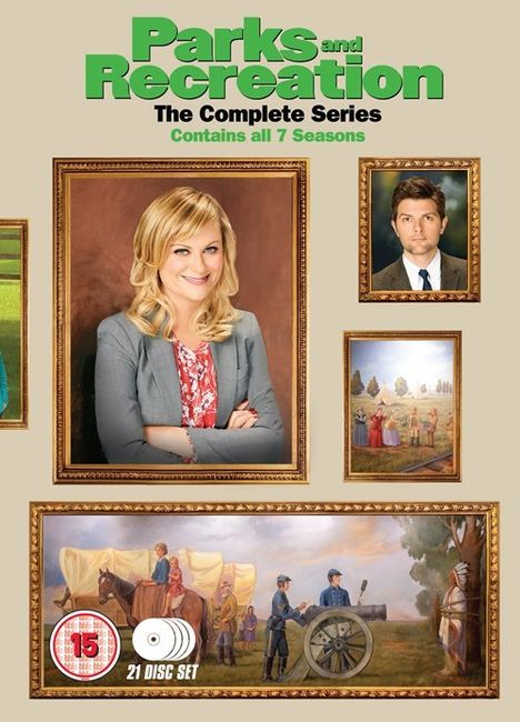 Parks And Recreation Seasons 1-7: The Complete Collection (UK Import), 21 DVDs