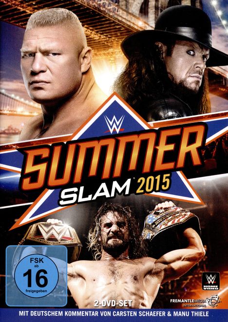 Summerslam 2015, 2 DVDs