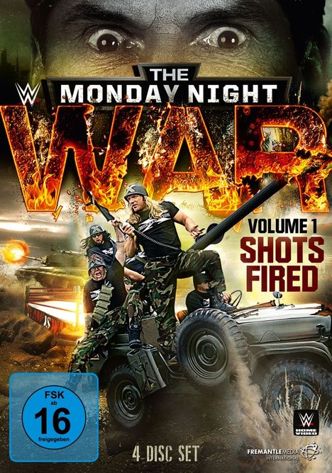 Monday Night War Vol.1 - Shots Fired, 4 DVDs