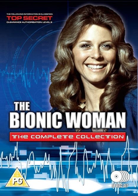 The Bionic Woman - The Complete Collection (UK Import), 18 DVDs
