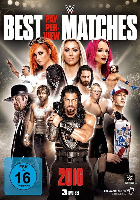 Best PPV Matches 2016, 3 DVDs