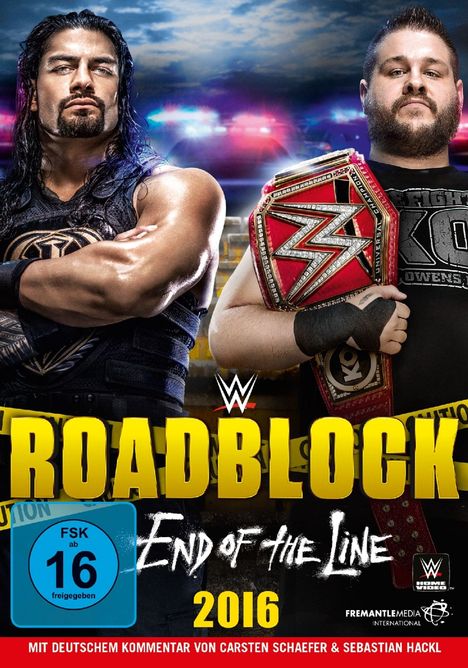 Roadblock - End Of The Line 2016, DVD