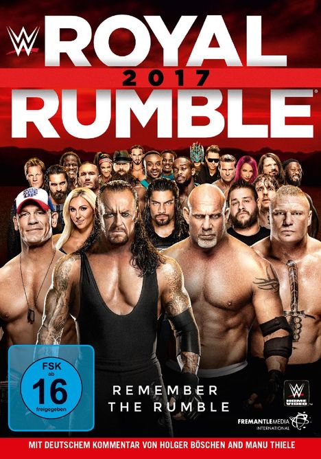 Royal Rumble 2017 (Blu-ray), Blu-ray Disc