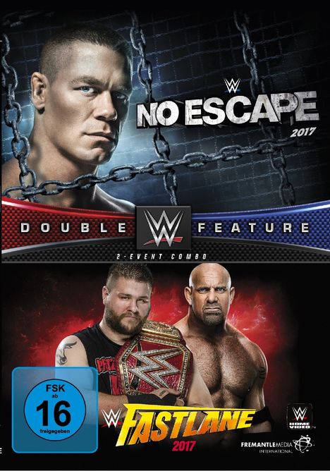 WWE: No Escape 2017 / Fastlane 2017, DVD