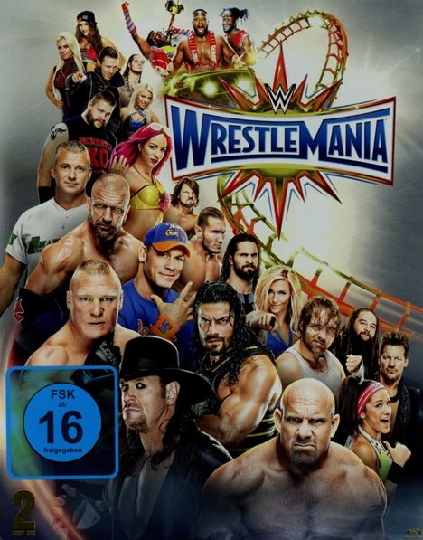 Wrestlemania 33 (Blu-ray im Steelbook), 2 Blu-ray Discs
