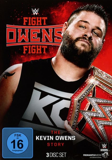 Fight Owens Fight - The Kevin Owens Story, 3 DVDs