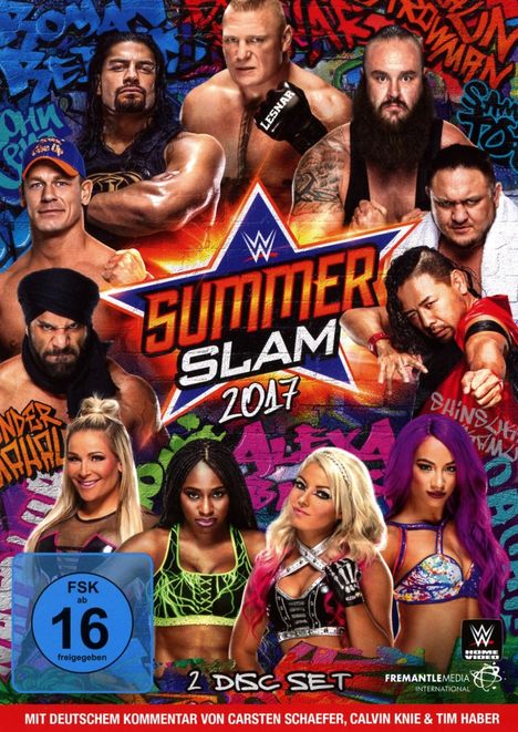 Summerslam 2017, 2 DVDs