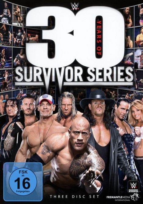 WWE - 30 Years of Survivor Series, 3 DVDs