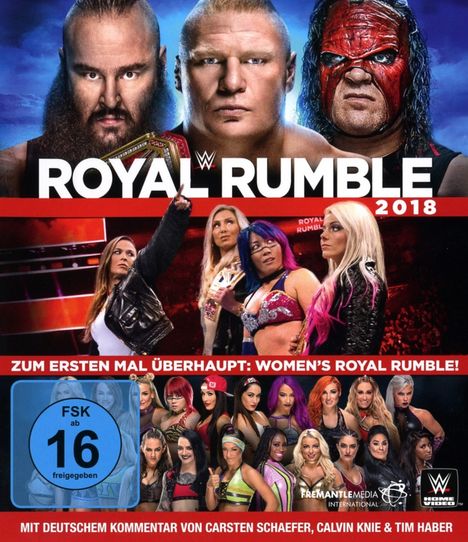 Royal Rumble 2018 (Blu-ray), Blu-ray Disc